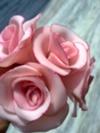 Pink Cold Porcelain Roses